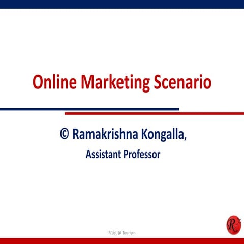 Online marketing scenario