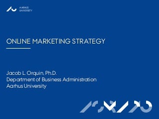 Online Marketing Strategy
