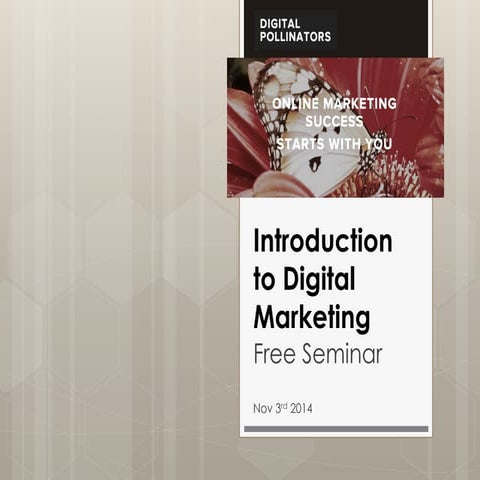 Introduction to Digital Marketing for Small Business