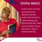 Online Matric | PDF