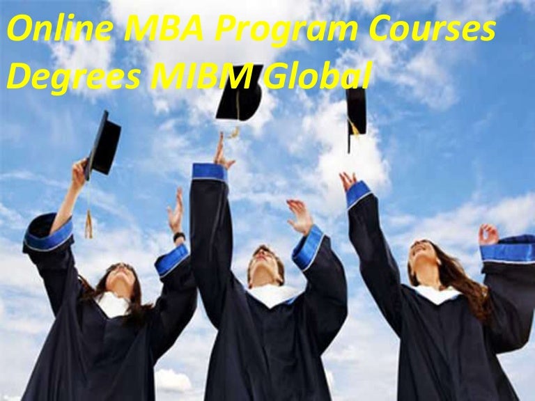 Online mba program courses degrees mba