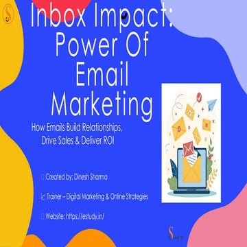 🚀 Unlock the Secret Weapon of Online Marketing: Email Marketing!