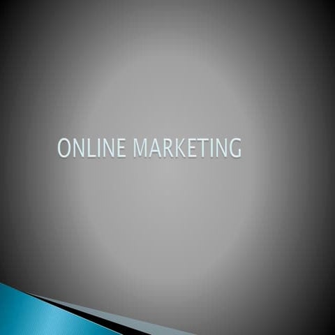 Online mrktng