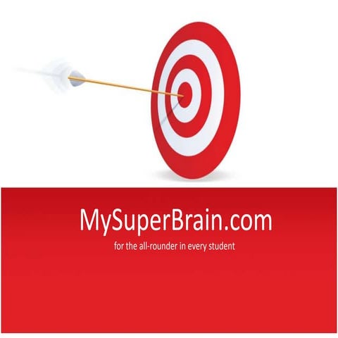 Holistic education through MySuperBrain.com