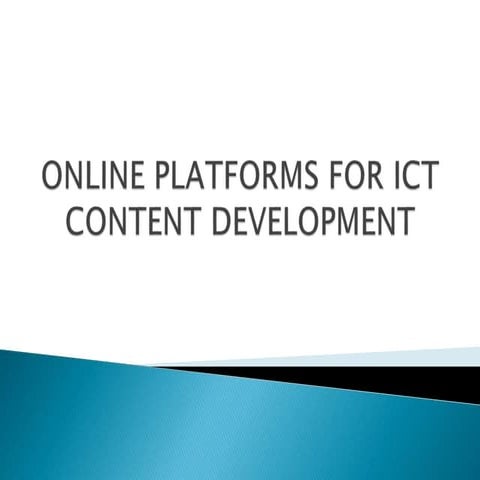 Online platforms