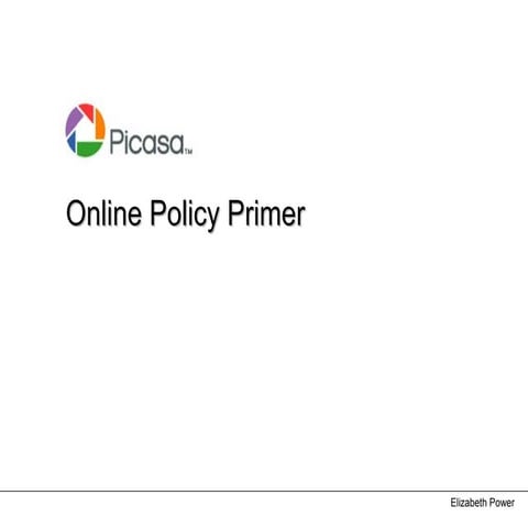 Online Policy Primer