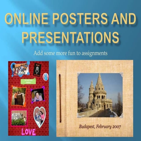 Online Posters & Presentations
