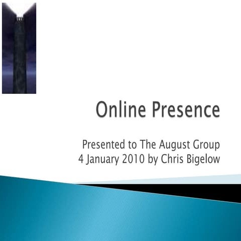 Online Presence For Tag Group #2