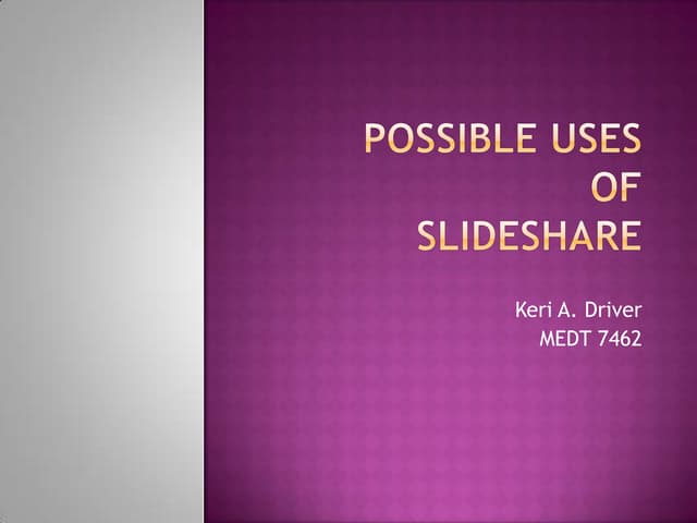Onlinepresentation