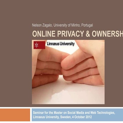 Online Privacy & Ownership