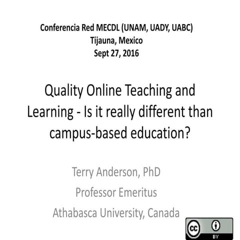 Online quality  Mexico