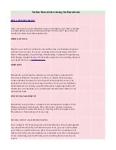  Online rental advertising on renta...