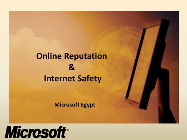 Online reputation