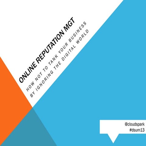 Online Reputation Management