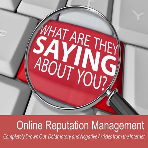 Online Reputation Management