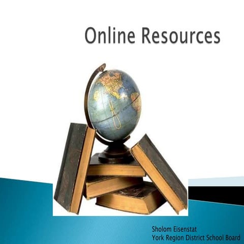 Online resources b