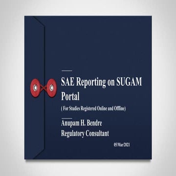SAE RECONCILIATION in clinical data management | PPTX