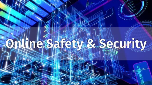Beautiful view of Online Learner Online Safety And Security Awareness