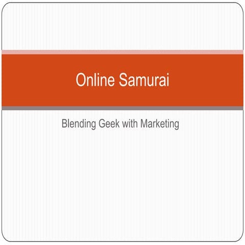 Online Samurai