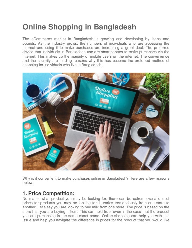 Online shopping in bangladesh
