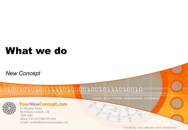 New concept Information systems