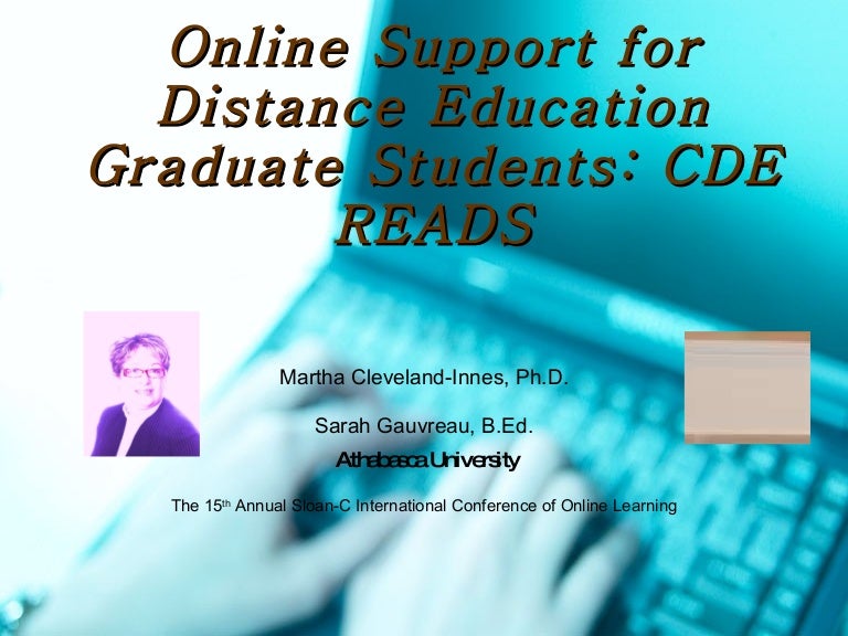 Online Support For Distance Education Graduate Students