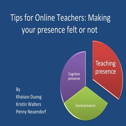 Online teaching presencev4[2]
