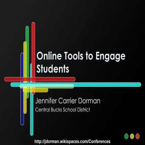 Online tools to engage students