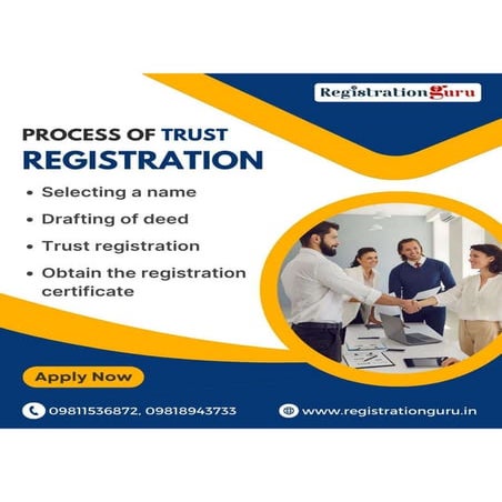 online trust Registration in India with registration guru | PDF