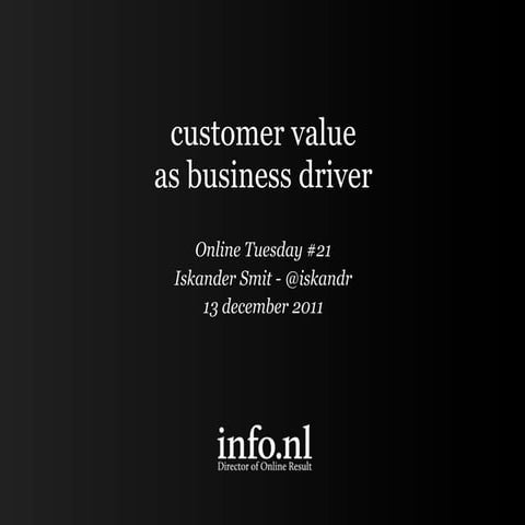 Online Tuesday 21 - Iskander Smit