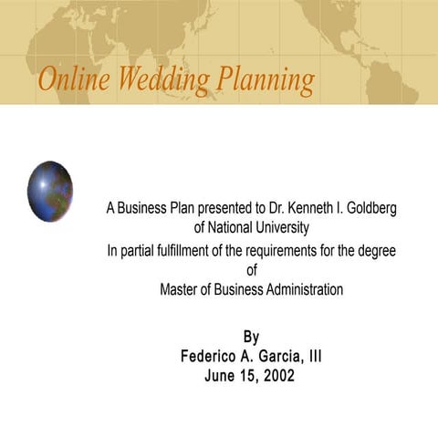 Online weddingplanning