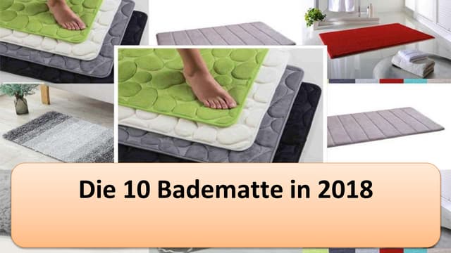 Badematte Die Sich Verfärbt Wenn Sie Nass Wird Top 10 die besten Badematte in 2018 | PPT