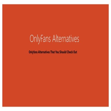 OnlyFans Alternatives