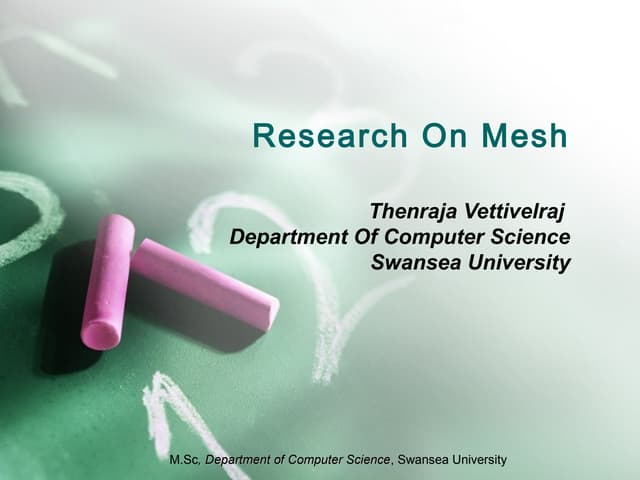 On mesh