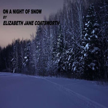 On night of a snow ppt