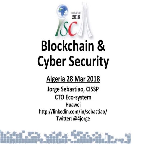 Blockchain & cyber security Algeria Version 1.1