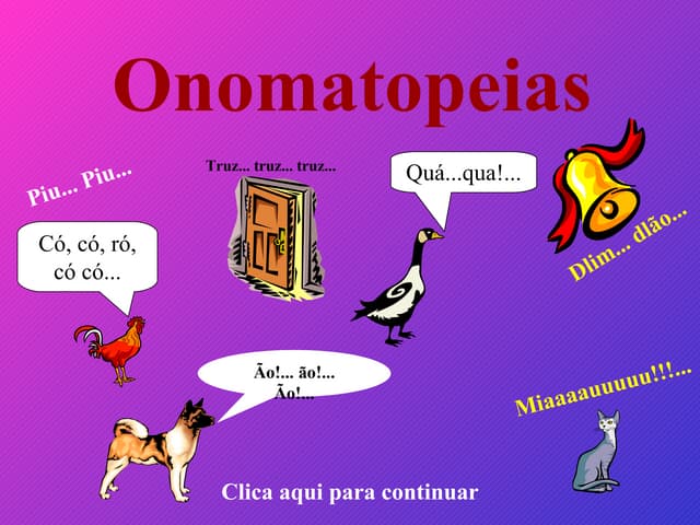 Exemplos De Onomatopeias Pacote De Onomatopéias E Balões De Diálogo