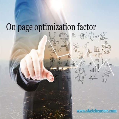 On page optimization factors