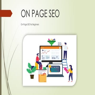 On-Page SEO Made Easy – Beginner to Advanced