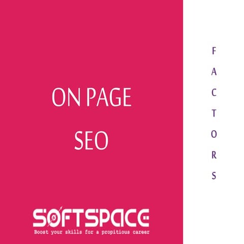 On page seo rules