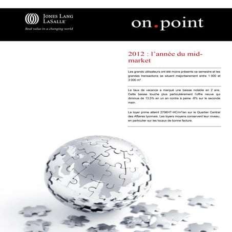 L'immobilier de bureaux en région lyonnaise