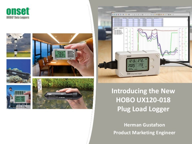 HOBO Plug Load Data Logger Webinar by Onset HOBO Data Loggers