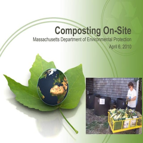 On Site Composting - McGovern
