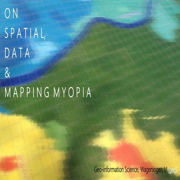 On Spatial, Data and Mapping myopia