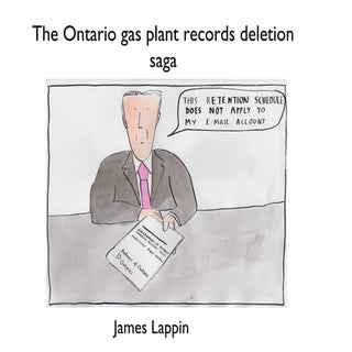 The Ontario gas plant cancellation ...