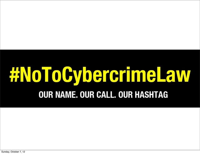 On the cybercrime act