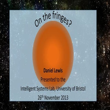 On the fringes   daniel lewis