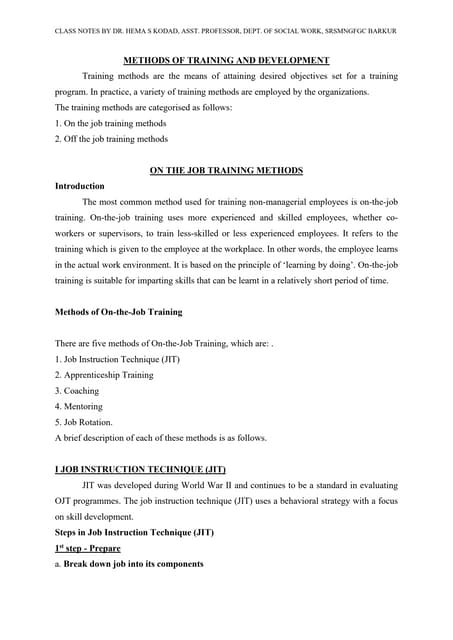 ON THE JOB TRAINING METHODS.pdf