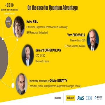 On the race for Quantum Advantage! | PDF