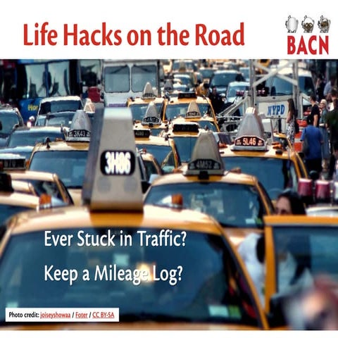 Life Hacks on the Road: waze and MileIQ